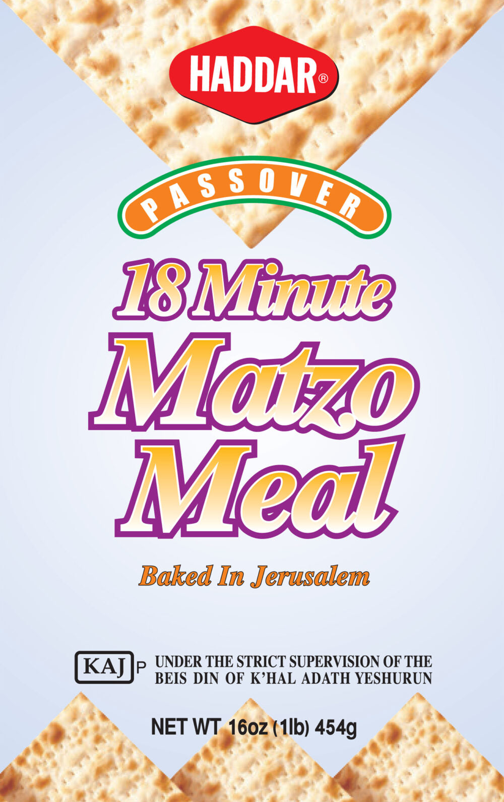 Haddar Regular 18 Minute Matzoh Meal